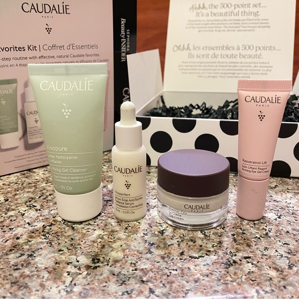 Caudalie Favorites Kit 4 pc Set
